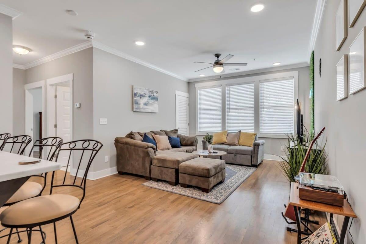 Modern Nations Condo - Walkable - 5 Mi Downtown Nashville Luaran gambar