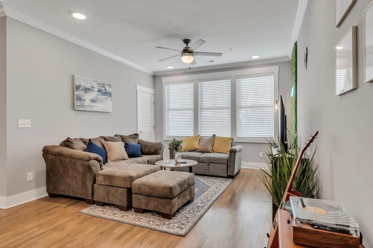 Modern Nations Condo - Walkable - 5 Mi Downtown Nashville Luaran gambar