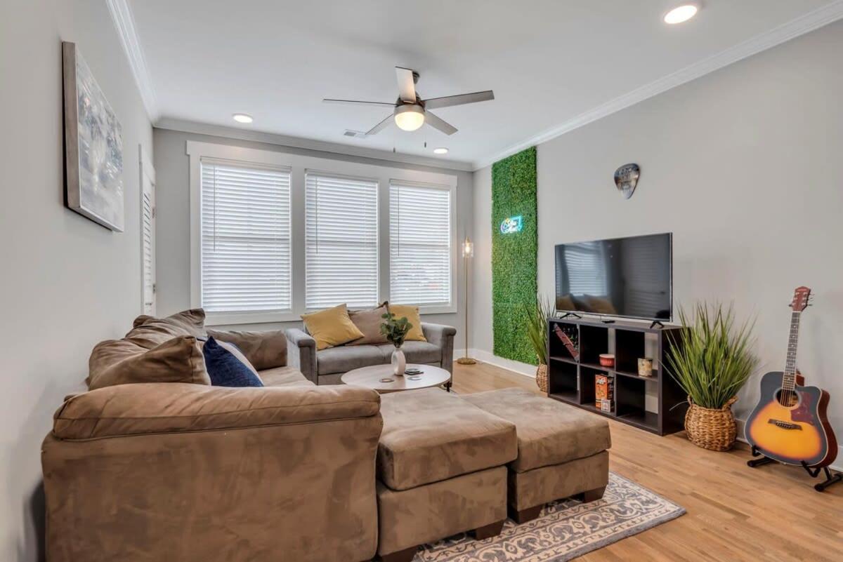 Modern Nations Condo - Walkable - 5 Mi Downtown Nashville Luaran gambar